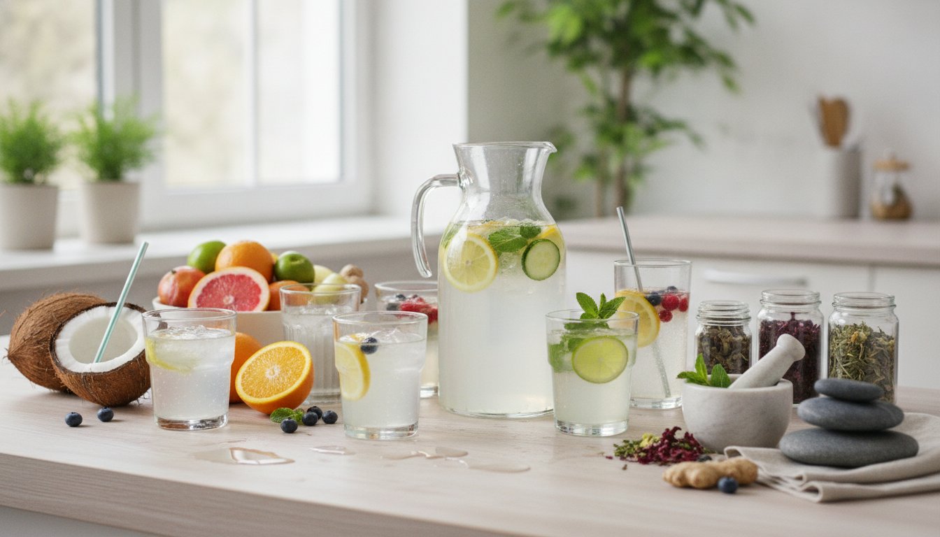 Nawodnienie organizmu naturalnie – domowe sposoby